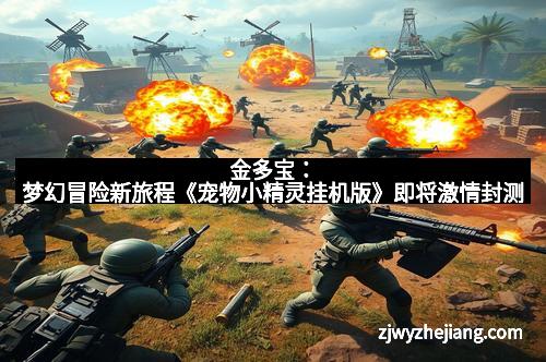 金多宝：梦幻冒险新旅程《宠物小精灵挂机版》即将激情封测